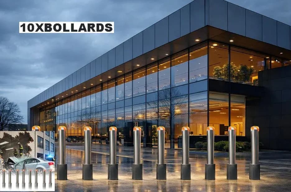 Automatic Parking Bollards for Secure, Hassle-Free Access Control