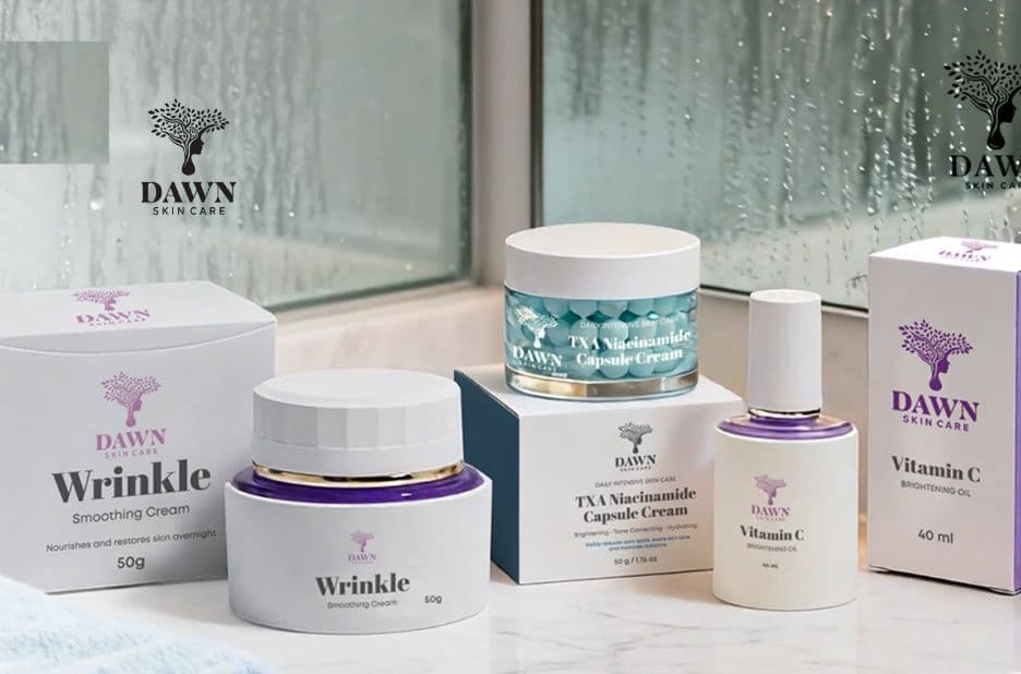 Luxury Glow Facial Skincare Kit by Dawn for Radiant, Nourished Skin