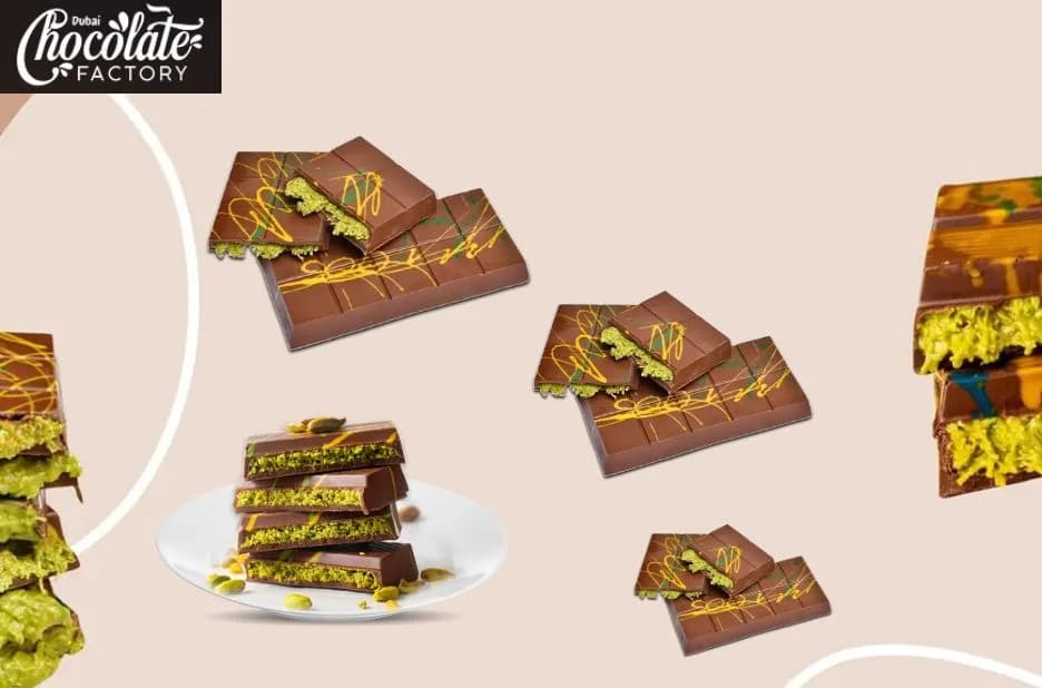 Irresistible Pistachio Kunafa Chocolate Bar – A Luxurious Middle Eastern Dessert Fusion