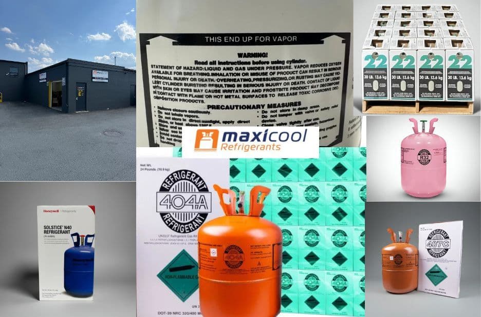 Refrigerant for Sale Near Me in NJ by Maxicool Refrigerants