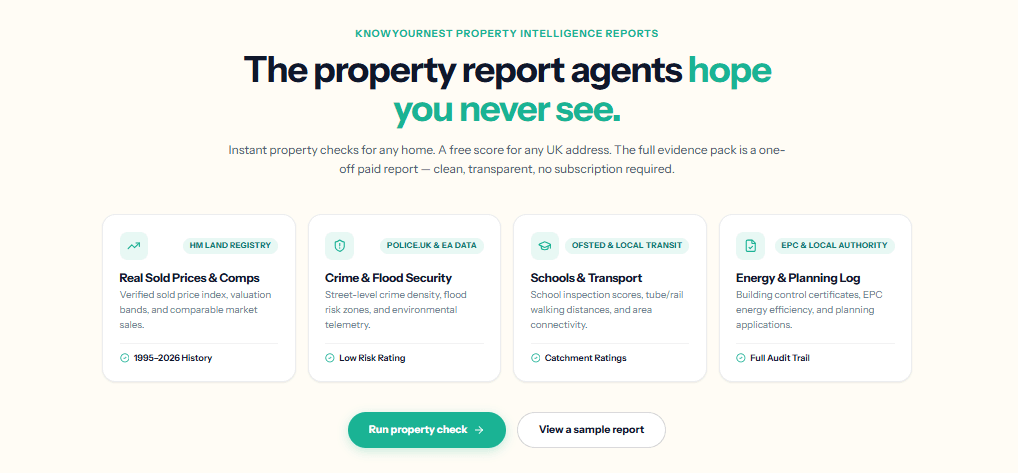 Get a Smart Property Report Before You Buy a Home