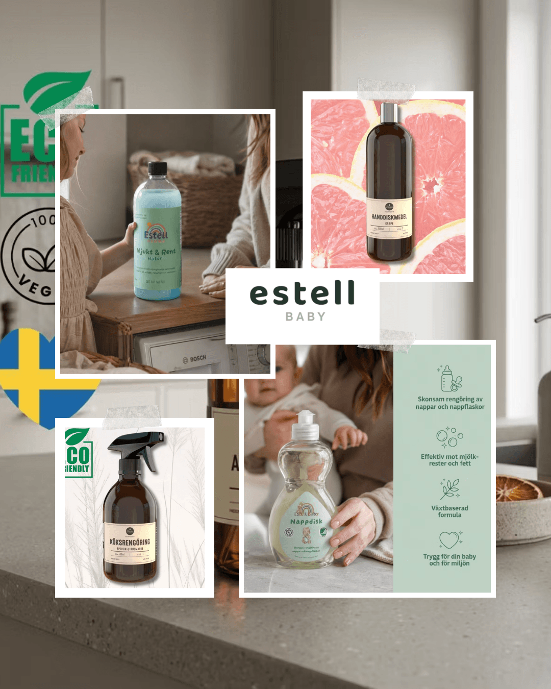 Naturligt tvättmedel för bebis: expertråd för trygghet