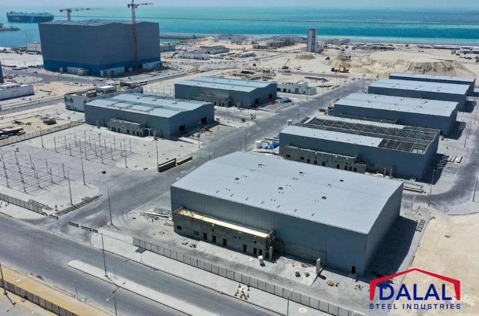 Steel Warehouse Construction Services by Dalal Steel Industries for Reliable Warehousing