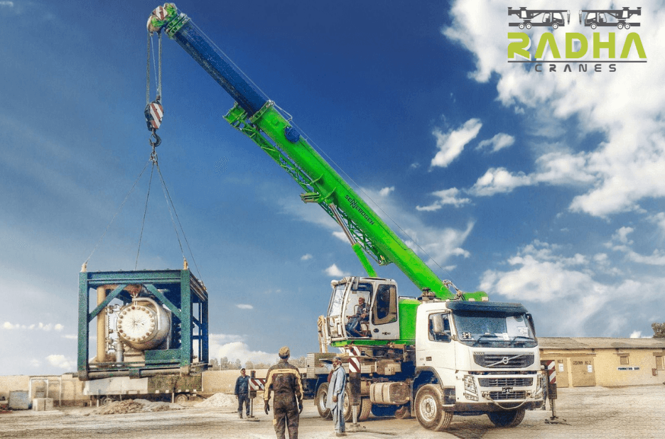 Reliable Crane Rental Services in Chennai for Safe Lifting by radhacranes.com