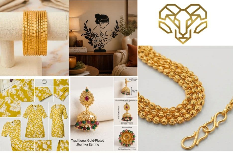 Local Style Meets Minimal Luxury: 1 Gram Gold Mangalsutra Design