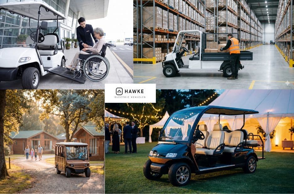 Electric Golf Buggy UK by Hawkeev: Efficient, Smooth, Custom Electric Buggies