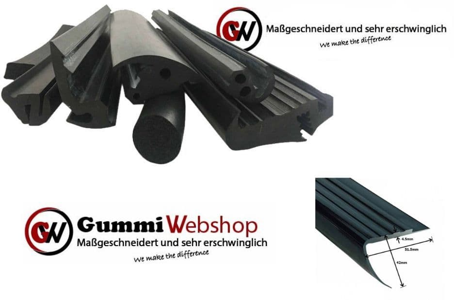 Gummiprofilverdichtung von Gummiwebshop.de: geprüfte Qualität und zuverlässige Abdichtung