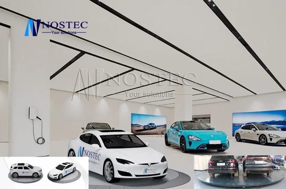 Comparing Automotive Turntable Options for Optimal Vehicle Display and Space Management