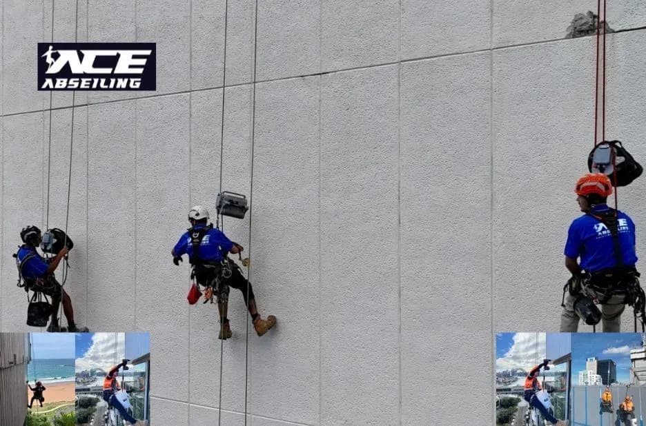 Building Painting Rope Access Sydney Services by Ace Abseiling Pty Ltd