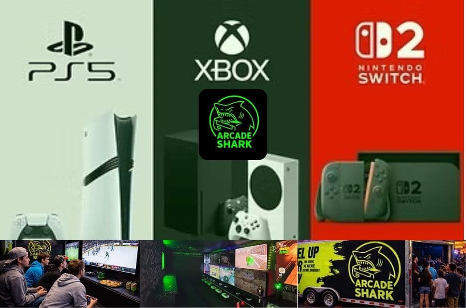 Host a Gaming Competition Event with Pro Setups from Arcade Shark Inc