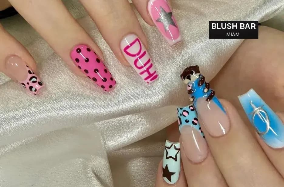 Nail Salon In Miami FL Reviews: Modern Designs at Blush Bar Miami