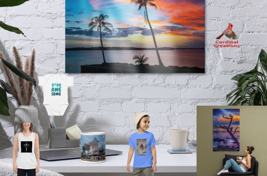 Wildlife Photographer Merchandise by Cardinal Creations for Quality Nature Collectors
