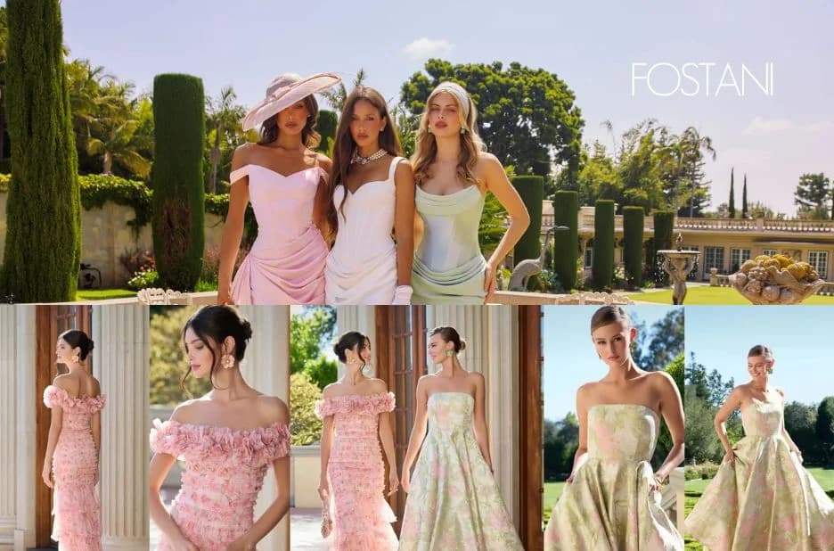 Experience Timeless Elegance with Chic & Holland Elegant Couture Gown from Fostani LLC