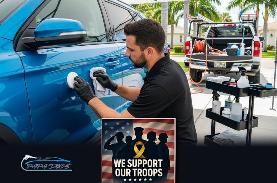Car Paint Protection in Lutz by Papa Doc’s Mobile Detailing for a Lasting Gloss Shield