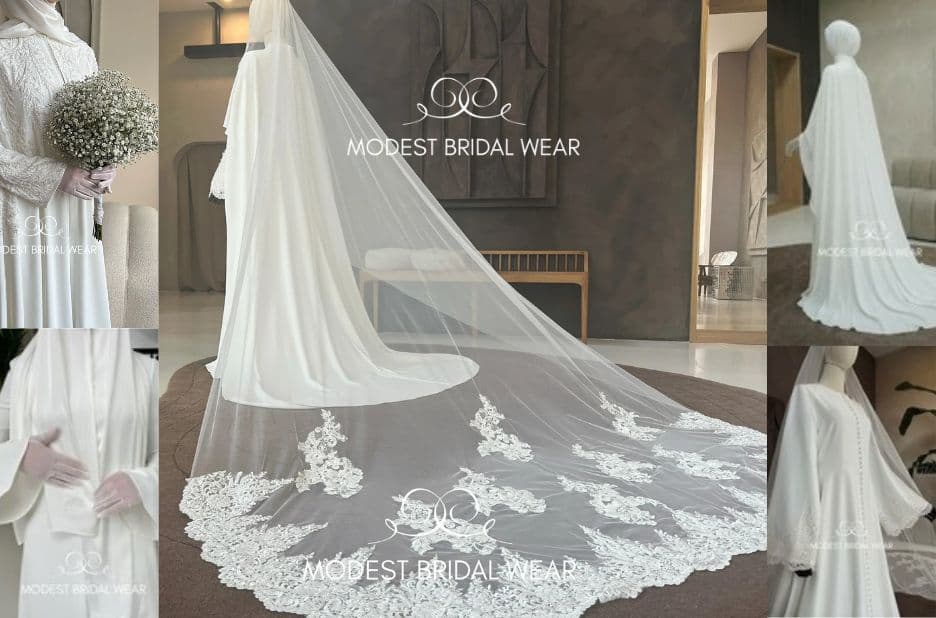 Bridal Veils at Modestbridalwear.com: Style Comparison for Every Modest Bride