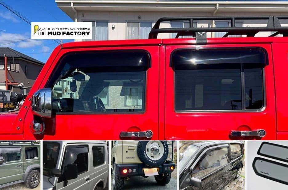 Toyota Hiace Wind Deflectors Supplier in USA by MUD FACTORY for Trusted Quality