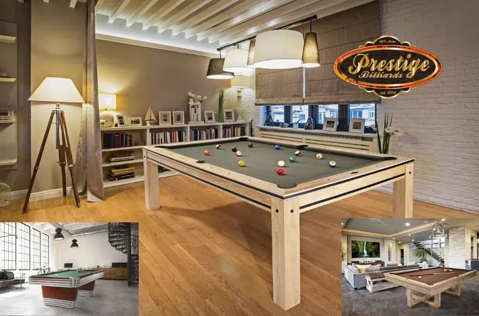 Poker Table for Pool: Upgrade Your Pool Room with Prestige Billiards & Gamerooms