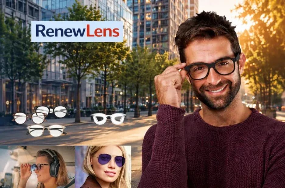 Upgrade Screen Comfort with RenewLens Computer Glasses Lenses Replacement