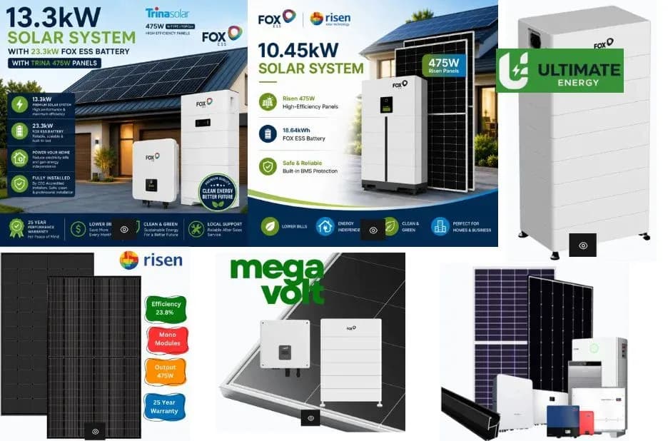 Best Solar Panels for NSW and SA Homes by Ultimate Energy Australia